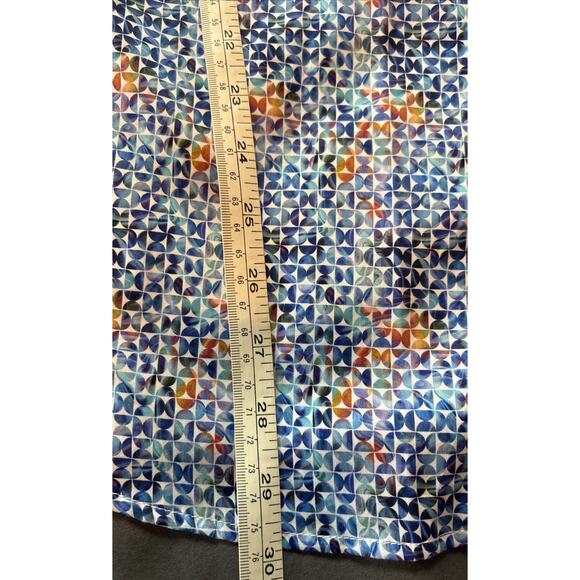 NWT Robert Graham Venlow Shirt Blue Mens 3XL Long Sleeve Geometric AOP $168 - Picture 10 of 15